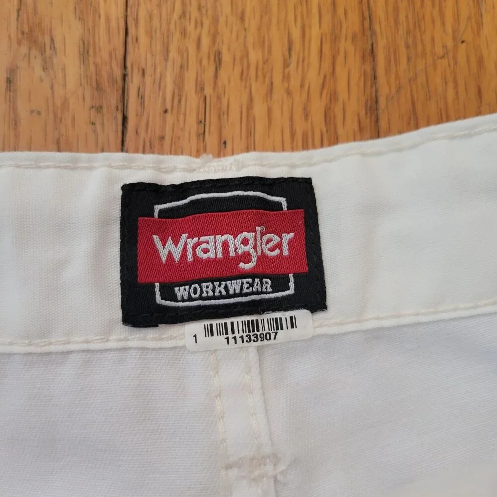 Wrangler Workwear White 40x32 Carpenter Pants Painter Construction Jean Denim Ca